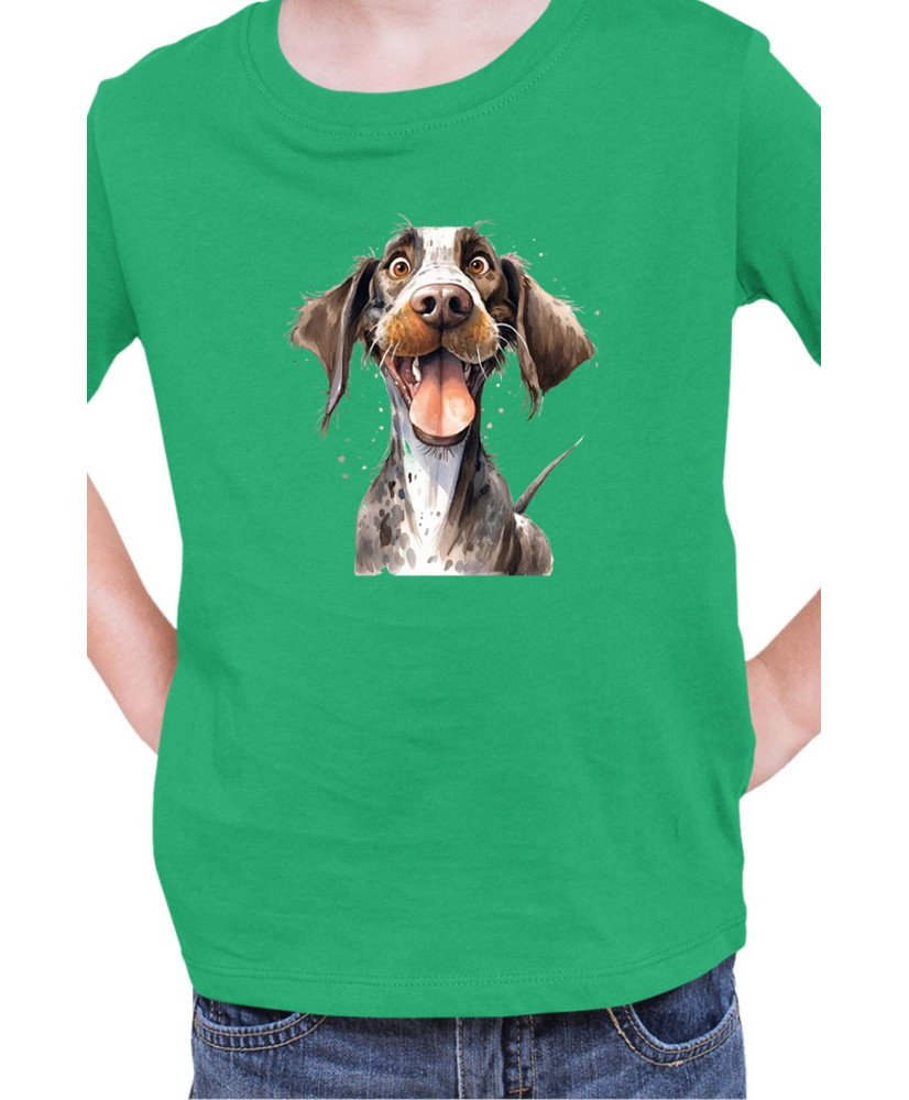 Детска Тениска Funny Dogs Breeds German Pointer