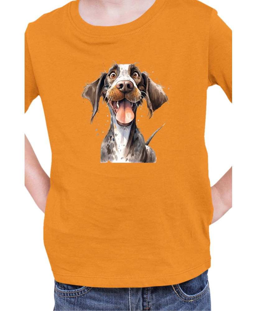 Детска Тениска Funny Dogs Breeds German Pointer Детска Тениска Funny Dogs Breeds German Pointer