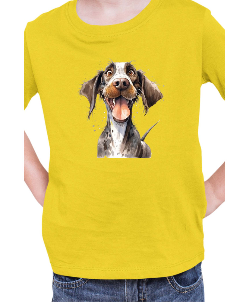 Детска Тениска Funny Dogs Breeds German Pointer