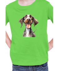 Детска Тениска Funny Dogs Breeds German Pointer