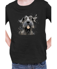 Детска Тениска Funny Dogs Breeds Giant Schnauzer