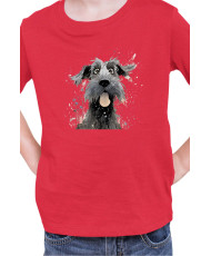 Детска Тениска Funny Dogs Breeds Giant Schnauzer
