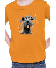 Детска Тениска Funny Dogs Breeds Giant Schnauzer