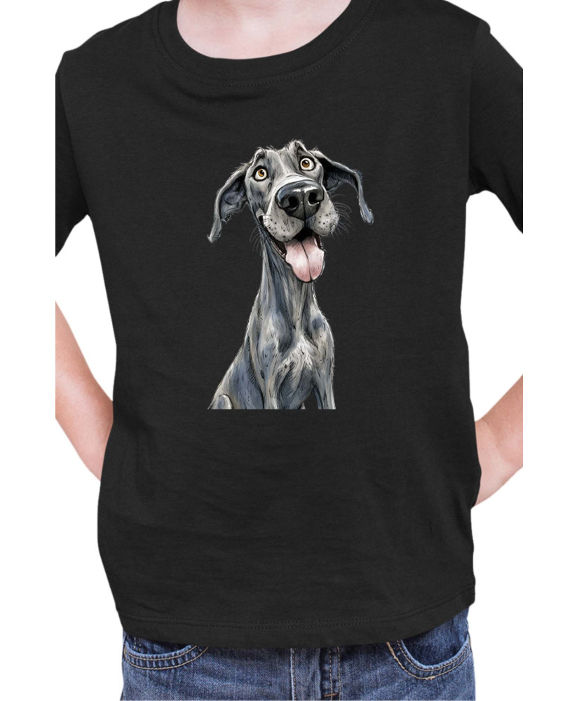 Детска Тениска Funny Dogs Breeds Great Dane