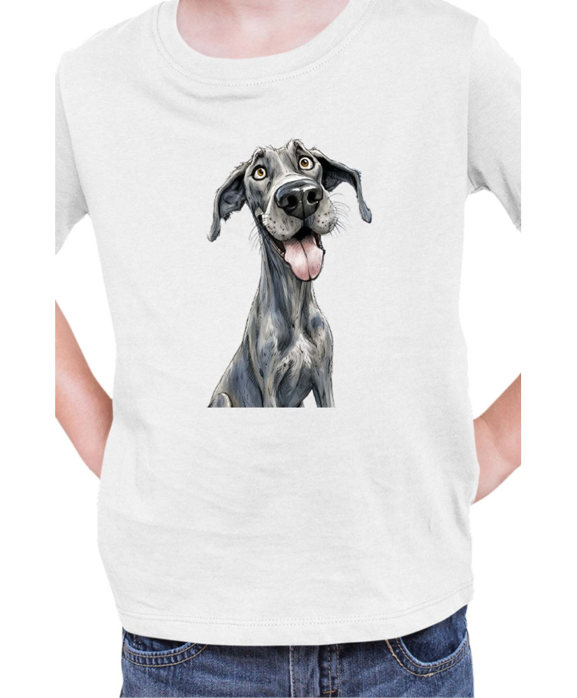 Детска Тениска Funny Dogs Breeds Great Dane