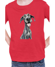 Детска Тениска Funny Dogs Breeds Great Dane