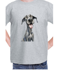 Детска Тениска Funny Dogs Breeds Great Dane