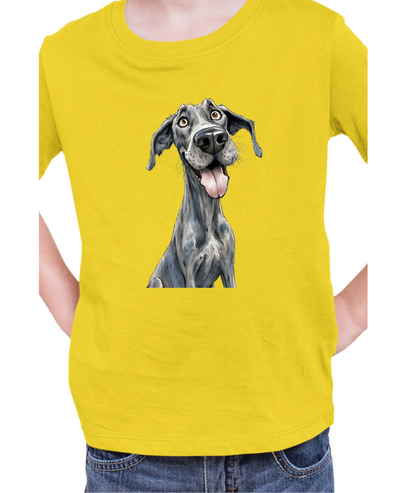 Детска Тениска Funny Dogs Breeds Great Dane