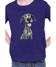 Детска Тениска Funny Dogs Breeds Great Dane