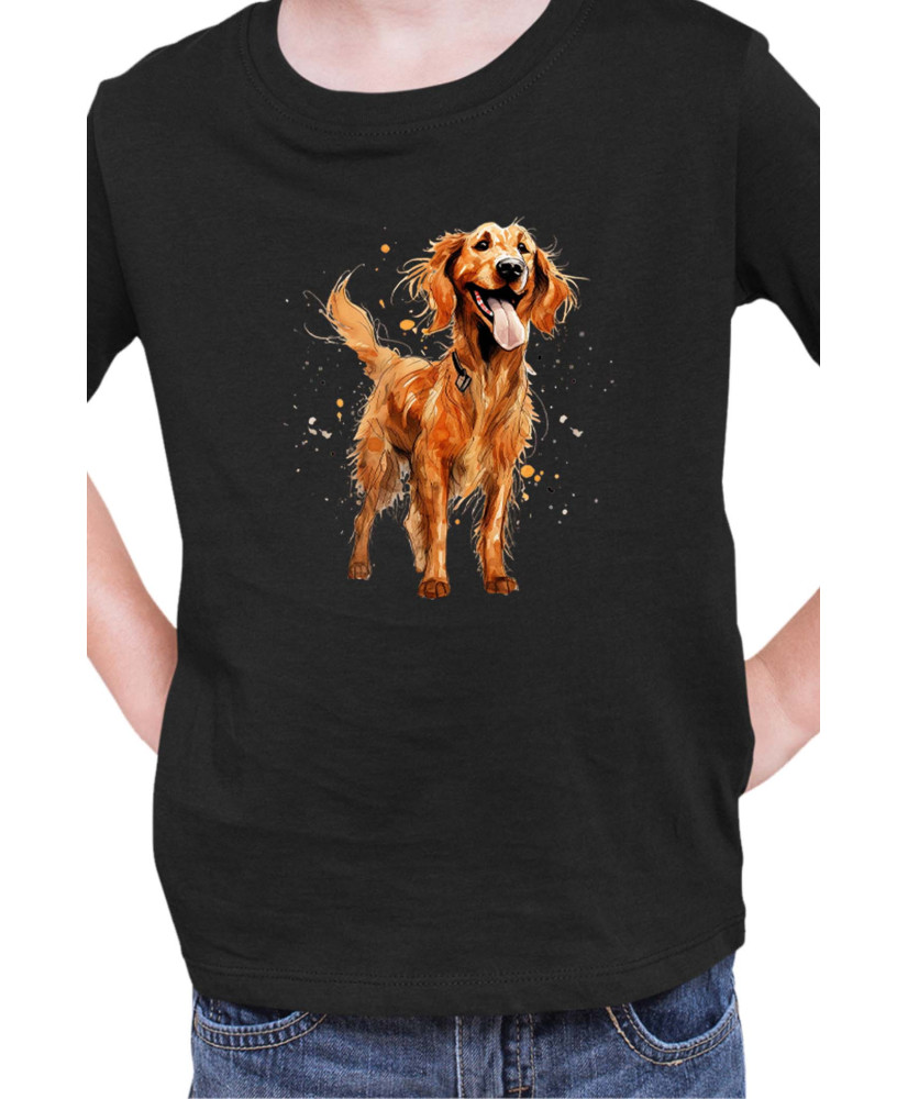 Детска Тениска Funny Dogs Breeds Irish Setter