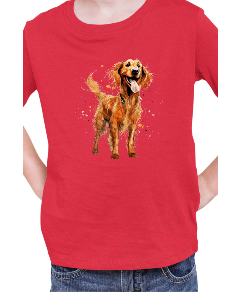 Детска Тениска Funny Dogs Breeds Irish Setter Детска Тениска Funny Dogs Breeds Irish Setter