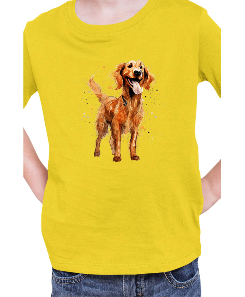 Детска Тениска Funny Dogs Breeds Irish Setter