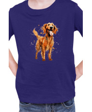 Детска Тениска Funny Dogs Breeds Irish Setter