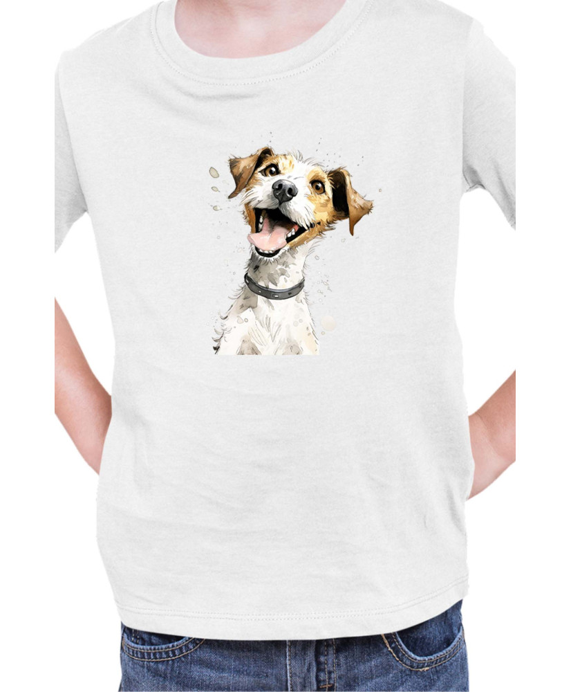 Детска Тениска Funny Dogs Breeds Jack Russel Terrier