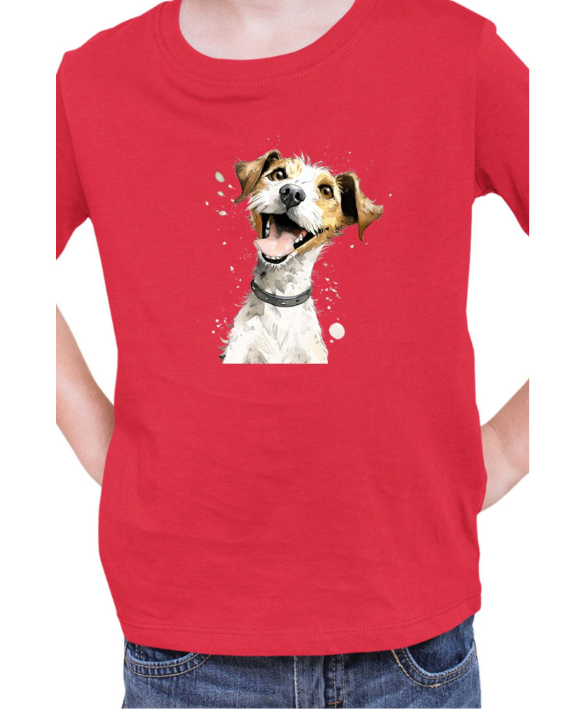 Детска Тениска Funny Dogs Breeds Jack Russel Terrier