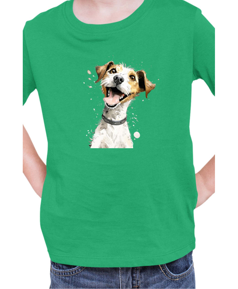 Детска Тениска Funny Dogs Breeds Jack Russel Terrier
