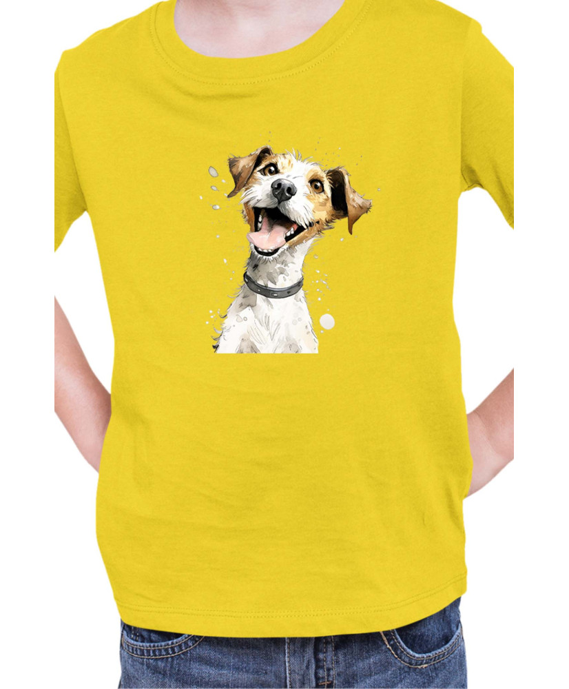 Детска Тениска Funny Dogs Breeds Jack Russel Terrier