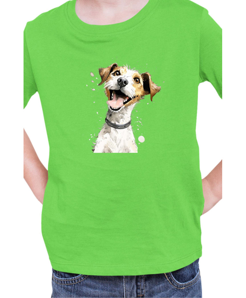 Детска Тениска Funny Dogs Breeds Jack Russel Terrier
