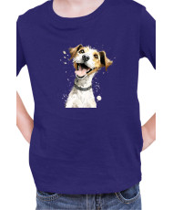 Детска Тениска Funny Dogs Breeds Jack Russel Terrier