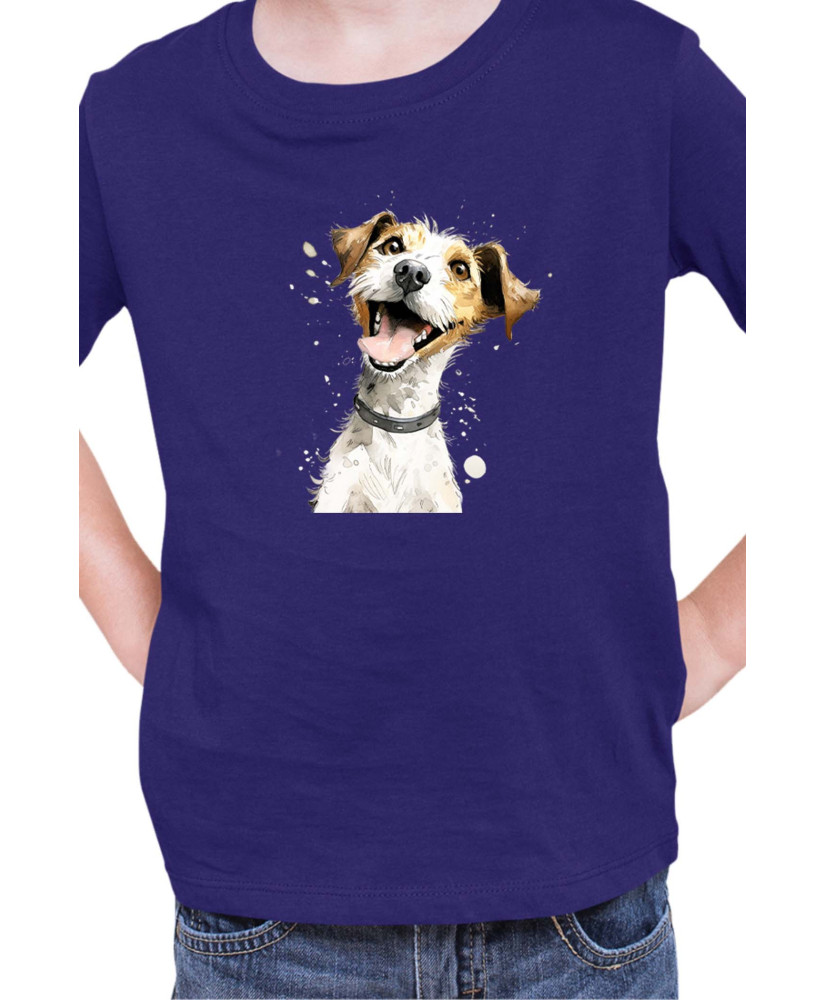 Детска Тениска Funny Dogs Breeds Jack Russel Terrier