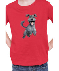 Детска Тениска Funny Dogs Breeds Kerry Blue Terrier