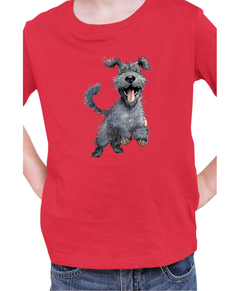 Детска Тениска Funny Dogs Breeds Kerry Blue Terrier