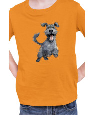 Детска Тениска Funny Dogs Breeds Kerry Blue Terrier