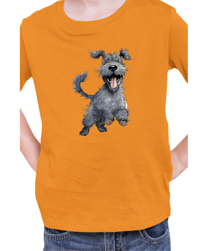 Детска Тениска Funny Dogs Breeds Kerry Blue Terrier