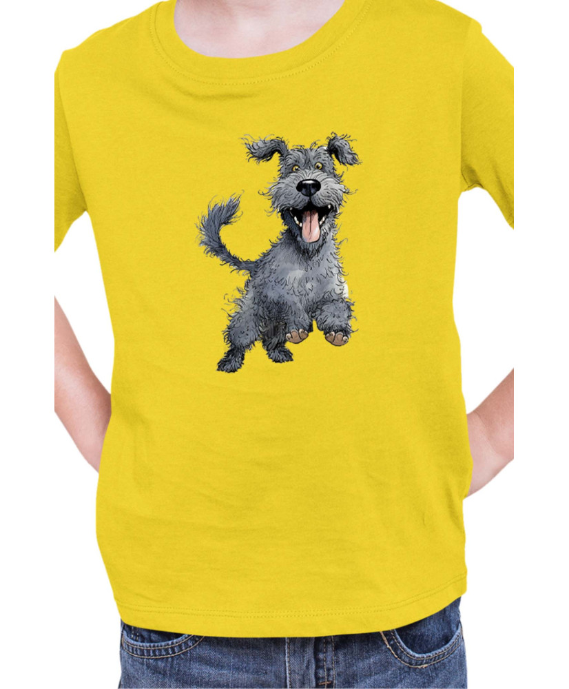 Детска Тениска Funny Dogs Breeds Kerry Blue Terrier