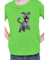 Детска Тениска Funny Dogs Breeds Kerry Blue Terrier