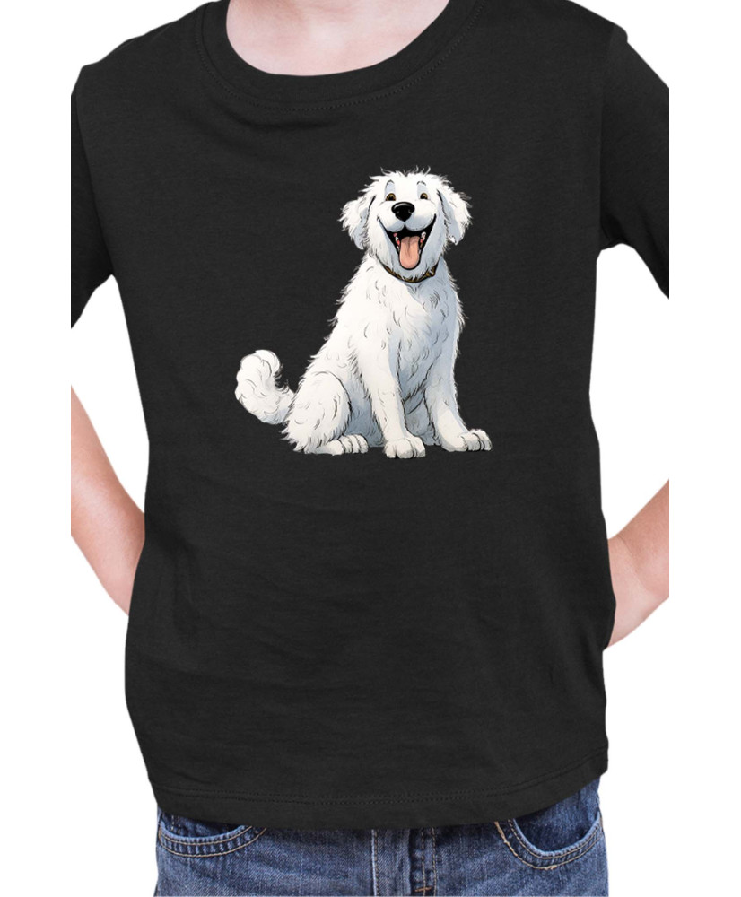 Детска Тениска Funny Dogs Breeds Kuvasz