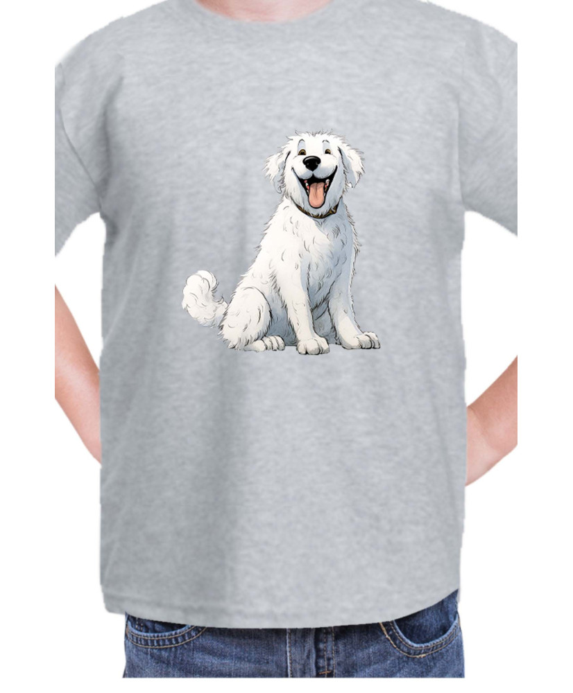 Детска Тениска Funny Dogs Breeds Kuvasz