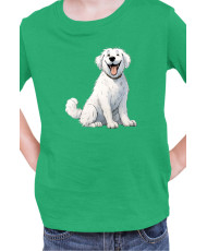Детска Тениска Funny Dogs Breeds Kuvasz
