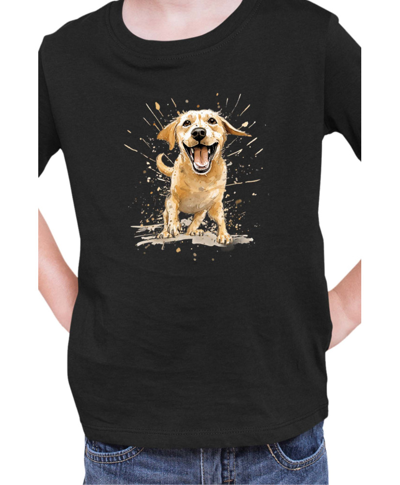 Детска Тениска Funny Dogs Breeds Labrador Retriever