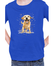 Детска Тениска Funny Dogs Breeds Labrador Retriever