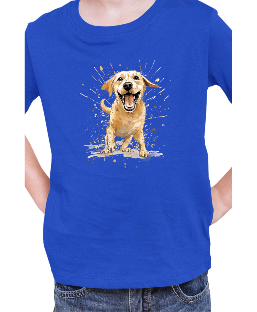 Детска Тениска Funny Dogs Breeds Labrador Retriever