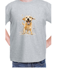 Детска Тениска Funny Dogs Breeds Labrador Retriever