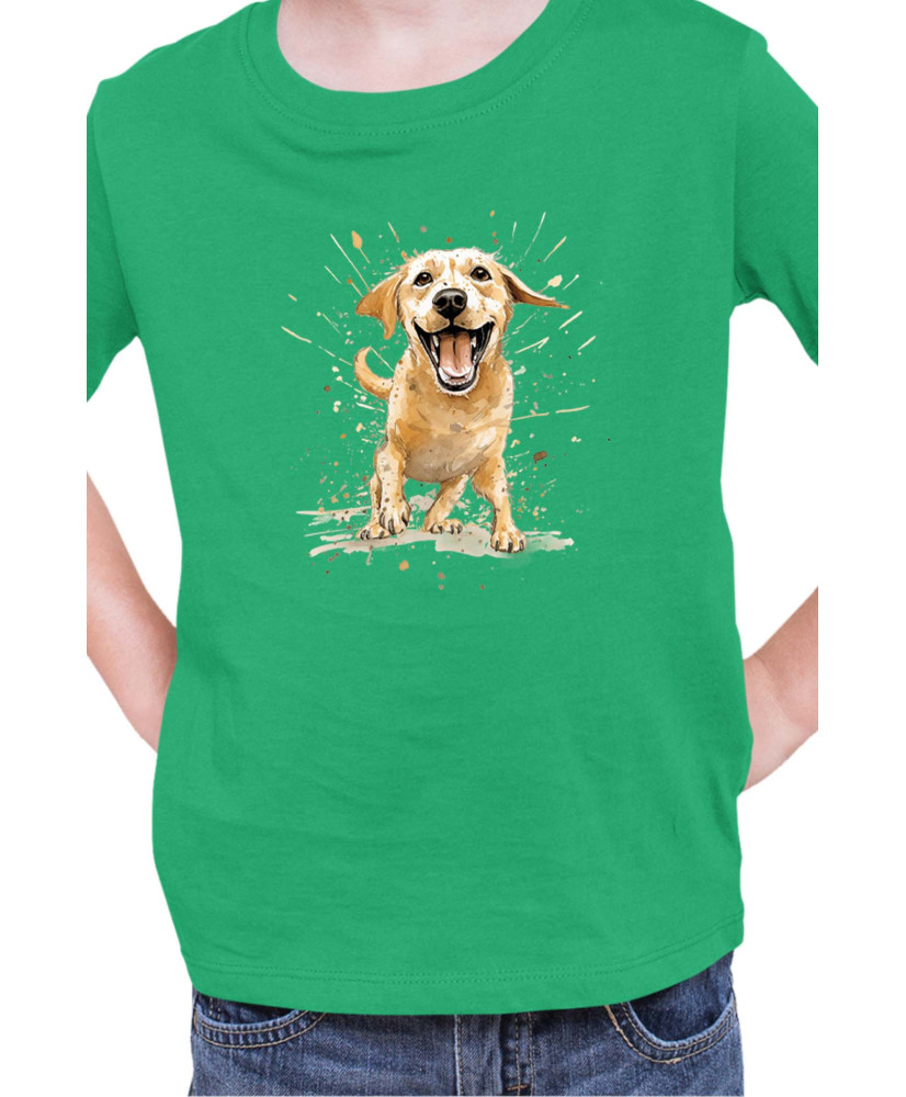 Детска Тениска Funny Dogs Breeds Labrador Retriever