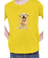 Детска Тениска Funny Dogs Breeds Labrador Retriever