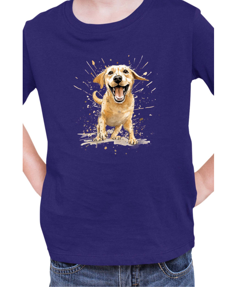 Детска Тениска Funny Dogs Breeds Labrador Retriever