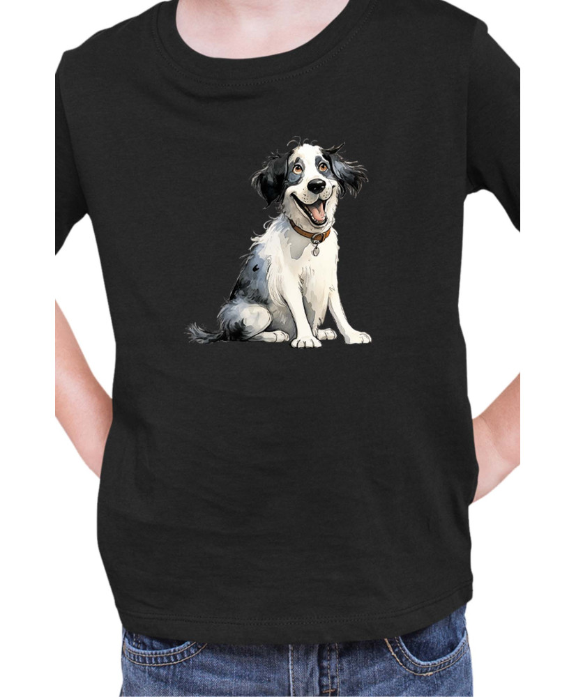 Детска Тениска Funny Dogs Breeds Landseer