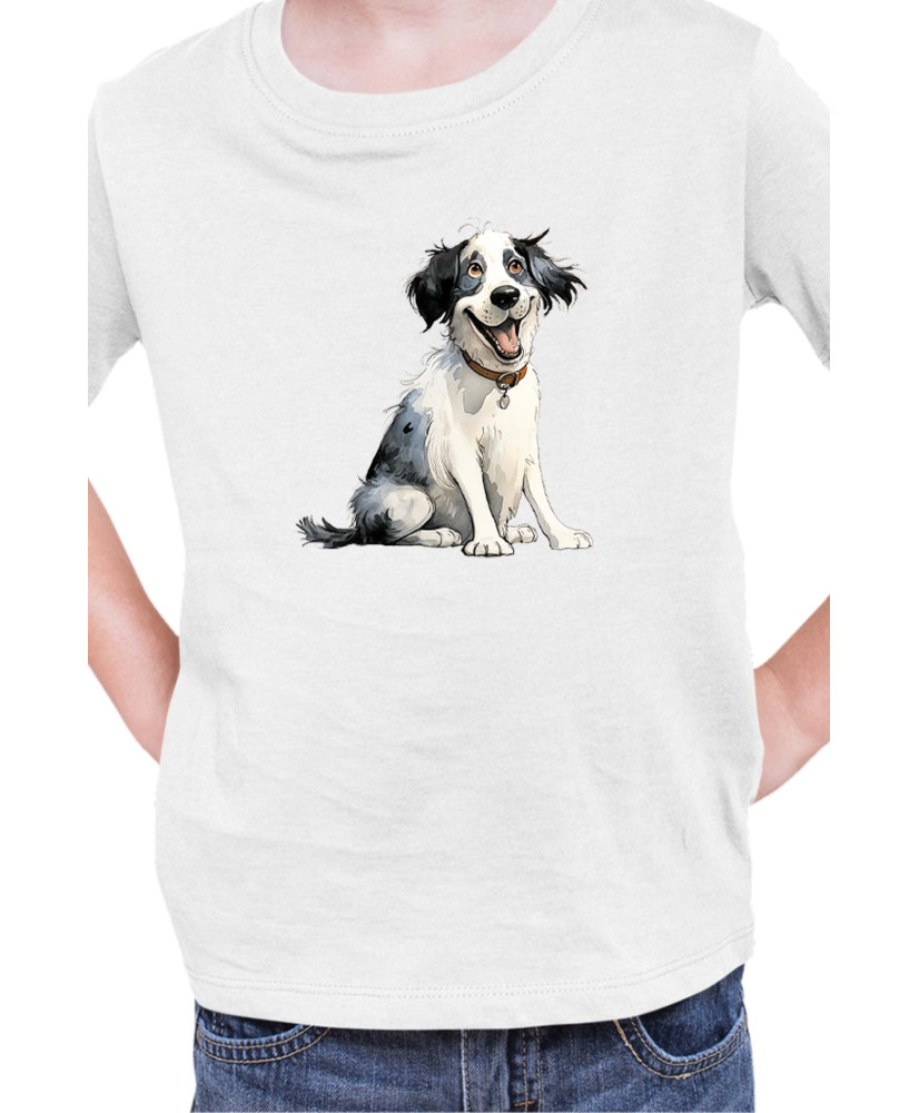 Детска Тениска Funny Dogs Breeds Landseer