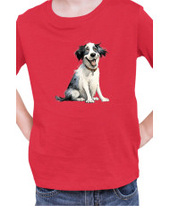 Детска Тениска Funny Dogs Breeds Landseer