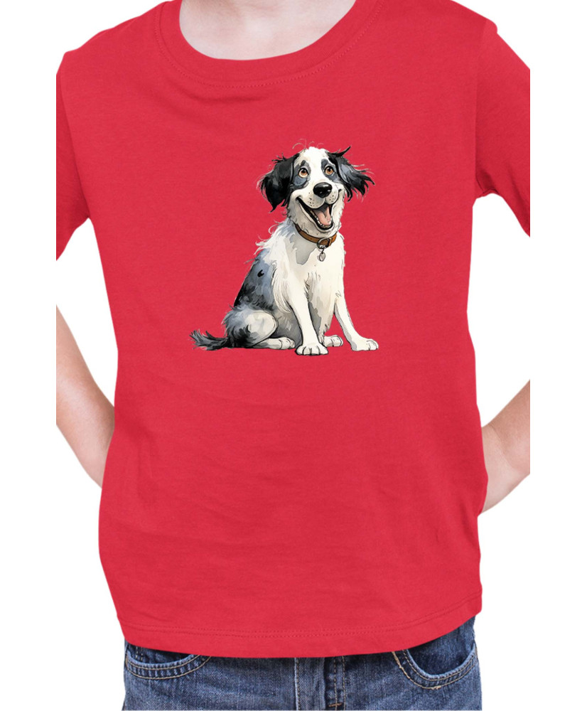 Детска Тениска Funny Dogs Breeds Landseer