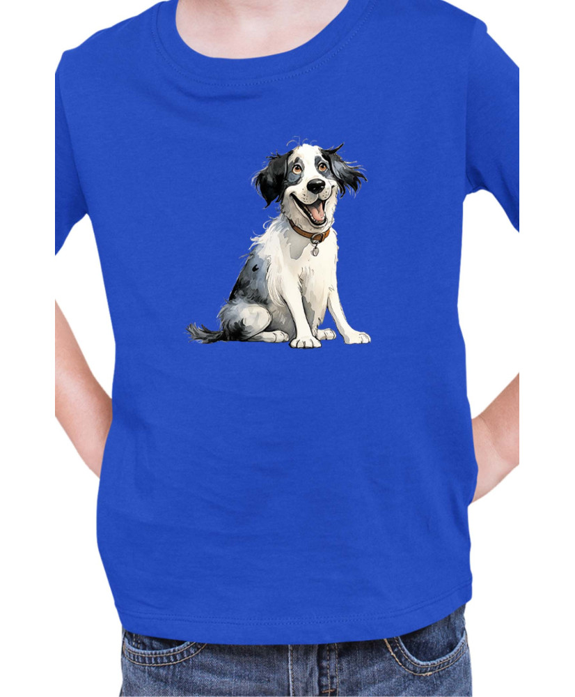 Детска Тениска Funny Dogs Breeds Landseer