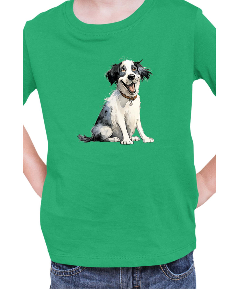Детска Тениска Funny Dogs Breeds Landseer