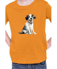 Детска Тениска Funny Dogs Breeds Landseer