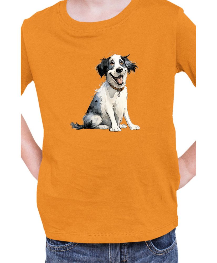 Детска Тениска Funny Dogs Breeds Landseer