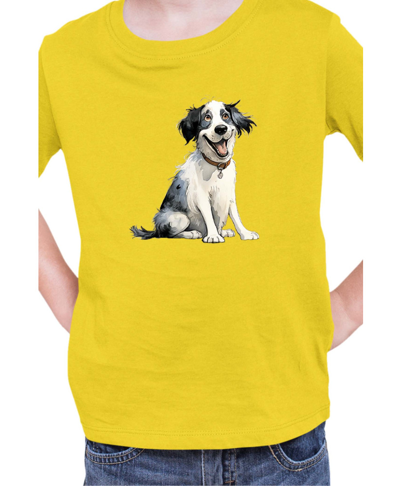 Детска Тениска Funny Dogs Breeds Landseer