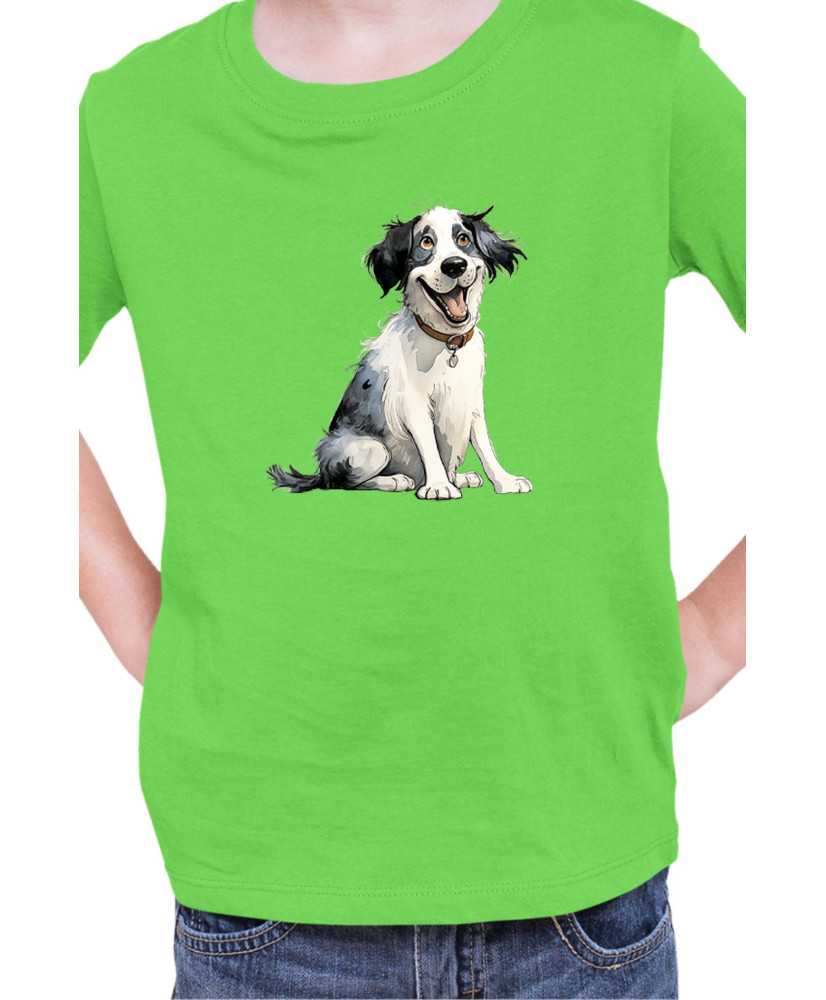 Детска Тениска Funny Dogs Breeds Landseer